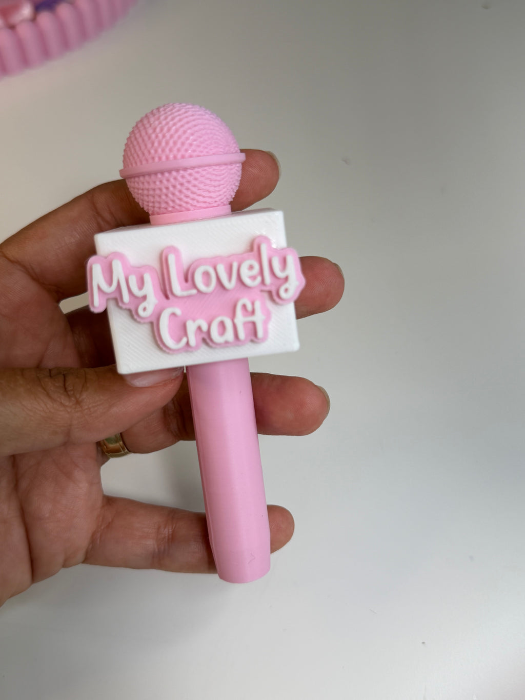 Personalized Business Microphone | 3D Printed