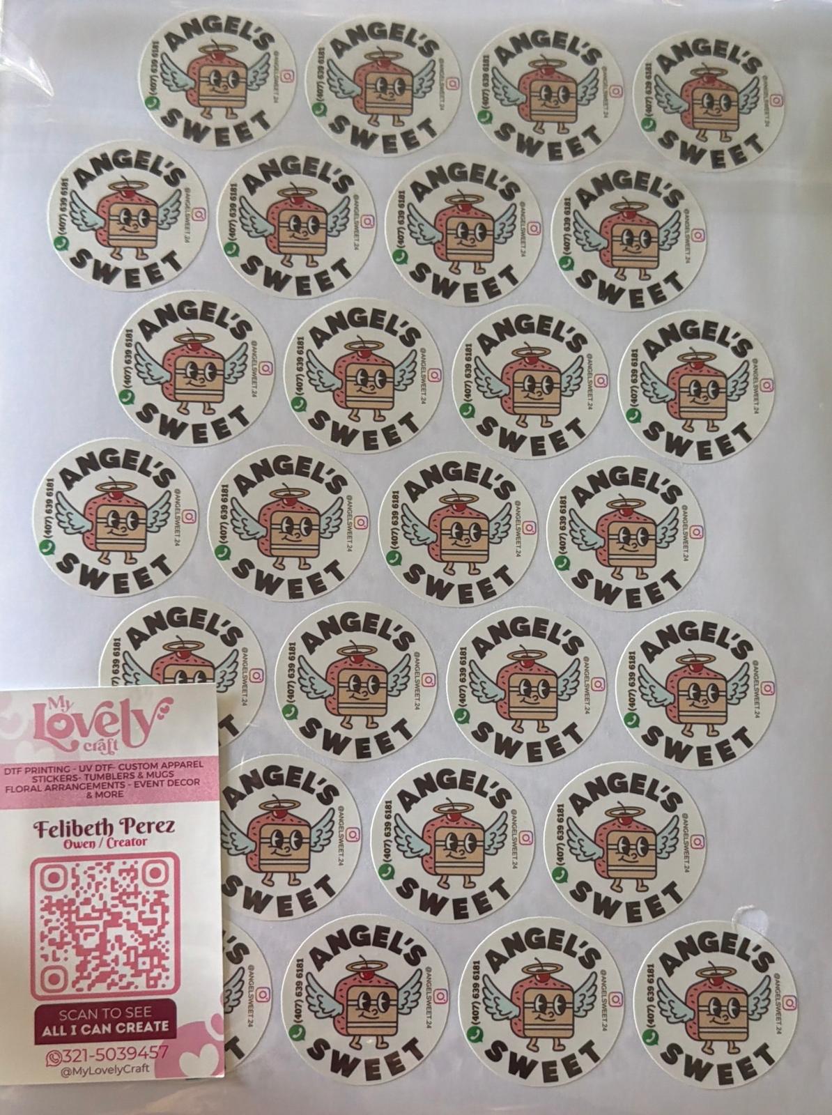 Stickers Vinyl Logo - Custom