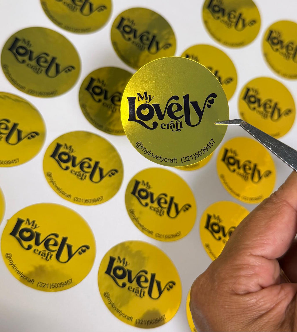 Stickers Vinyl Logo - Custom